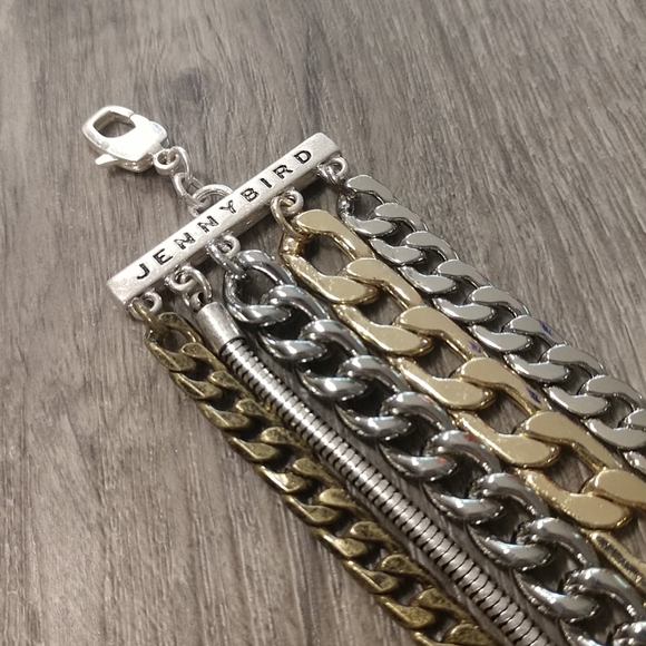 CLEARANCE Jenny Bird Austin Chain Cuff Bracelet - Picture 6 of 7